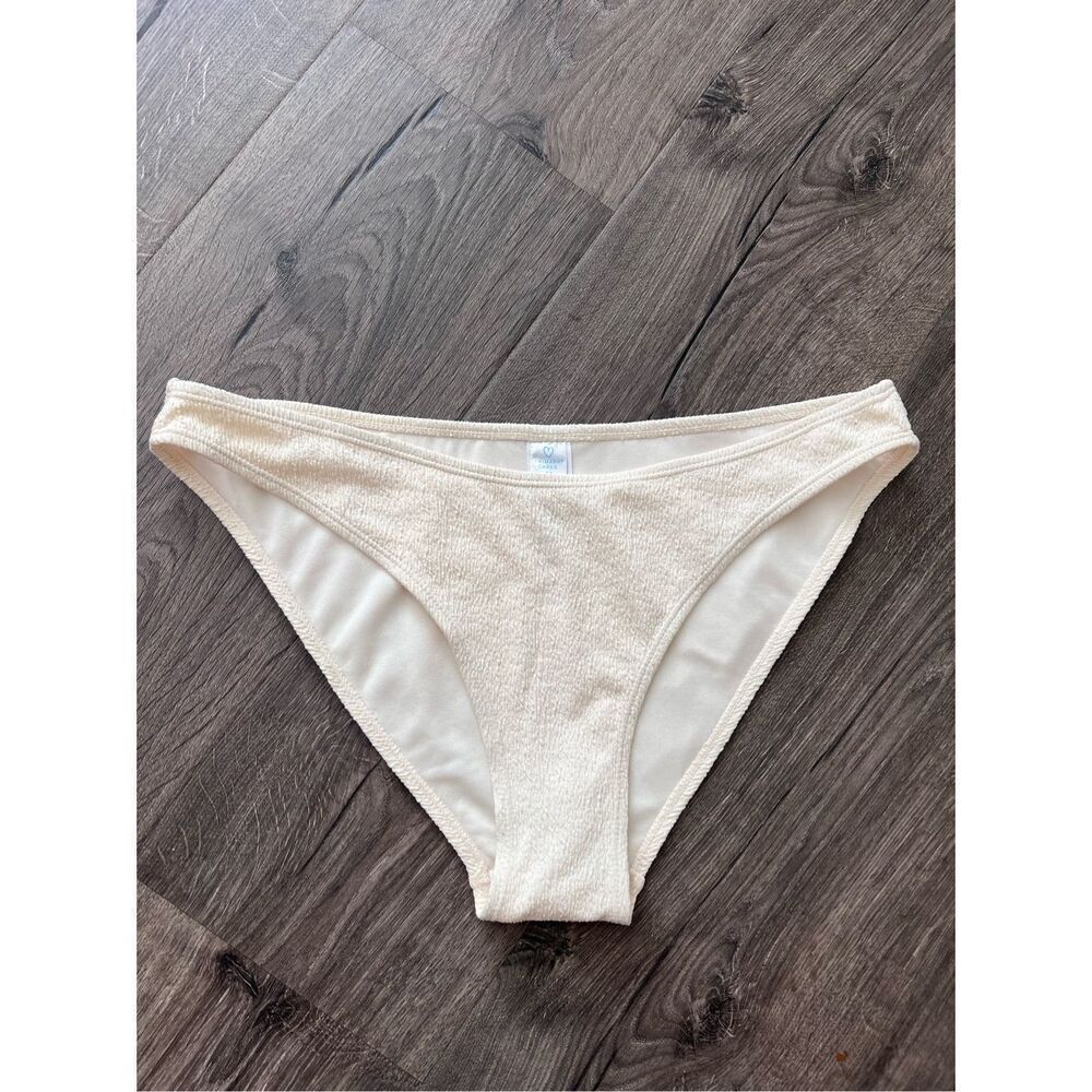 Primark cares womens cream bikini bottom size Medium
